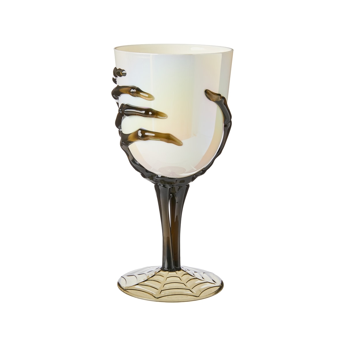 null Gobelet à vin avec main de squelette blanc 1 ea, 2,50 $/1ch