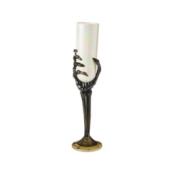 null Skeleton Hand Champagne Flute - Bone 1 ea, $1.50/1ea