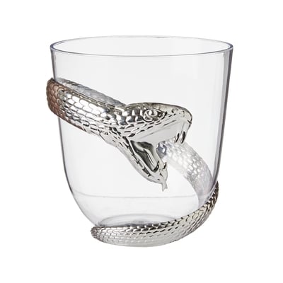 null Stemless Snake Goblet - Silver 1 ea, $3.00/1ea