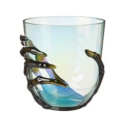 null Skeleton Hand Double Old Fashioned Glass - Jade 1 ea, $2.50/1ea