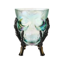 null Bol à friandises en forme de crâne – jade 1 ea, 8,00 $/1ch