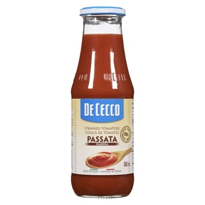 De Cecco Coulis de tomates classica 680 ml, 0,29 $/100ml