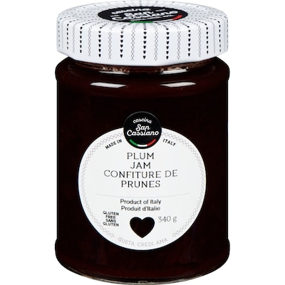 Cascina San Cassiano Plum Jam 340 g, $2.64/100g
