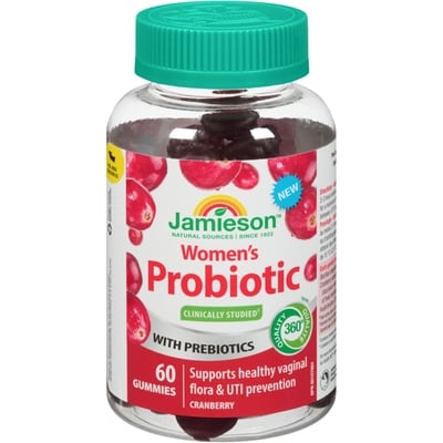 Jamieson Women's Probiotic Gummy 60 ea, $0.30/1ea