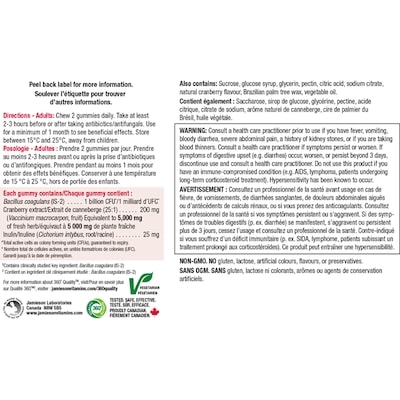 Gomme probiotique pour femmes