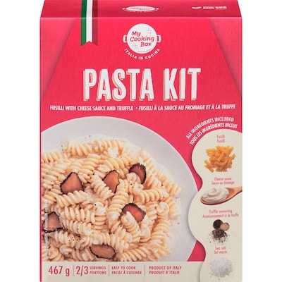 My Cooking Box Pasta Kit Fusilli With Cheese Sauce And Truffle 467 g, $1.71/100g