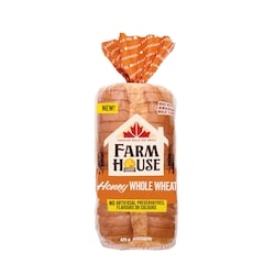 Farmhouse Honey Whole Wheat 675 g, $0.59/100g