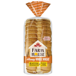 Farmhouse Pain de Blé Entier au Miel 675 g, 0,67 $/100g