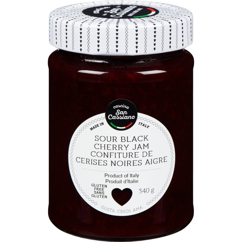Cascina San Cassiano Sour Black Cherry Jam - 340 g | Fortinos