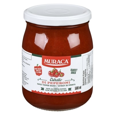 Muraca Sweet Pepper Sauce Sweet 580 ml, $1.55/100ml