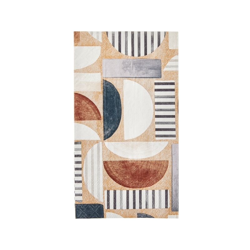 3 Ply Buffet Napkins 40 Pack - Stripe