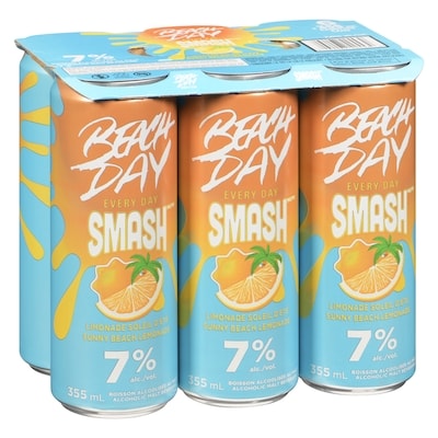 Smash boisson alcoolisée au malt limonade soleil d'été (Pièce d’identité requise au moment du ramassage)