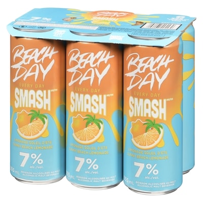 Smash boisson alcoolisée au malt limonade soleil d'été (Pièce d’identité requise au moment du ramassage)