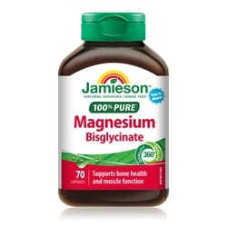 Jamieson Magnesium Bisglycinate 70 ea, $0.23/1ea