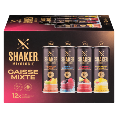null Boisson de malt alcoolisée caisse mixte (Pièce d’identité requise au moment du ramassage) 12x355.0 ml, 0,54 $/100ml