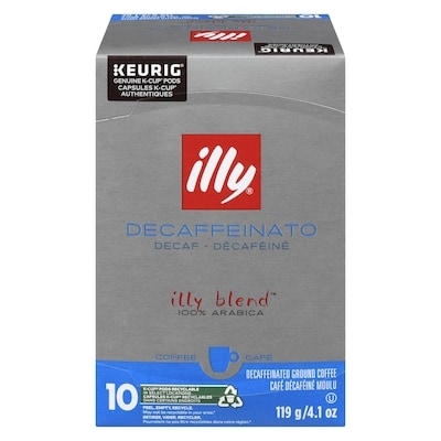 Illy Illy Blend Decaffeinated Ground Coffee Decaffeinato Decaf 119 g, $10.08/100g
