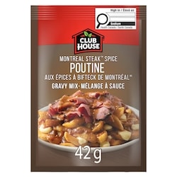 Club House Mélange à sauce 42 g, 5,45&nbsp;$/100g