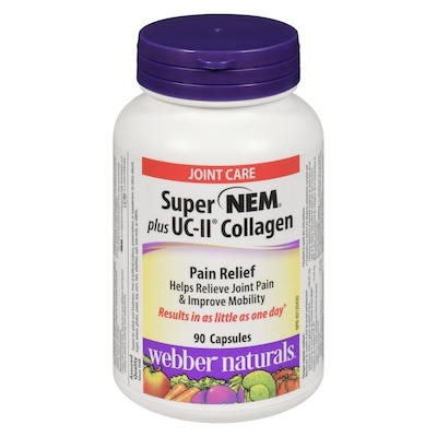 Webber Naturals Super Nem Plus Uc-Ii Collagen 90 ea, $0.33/1ea