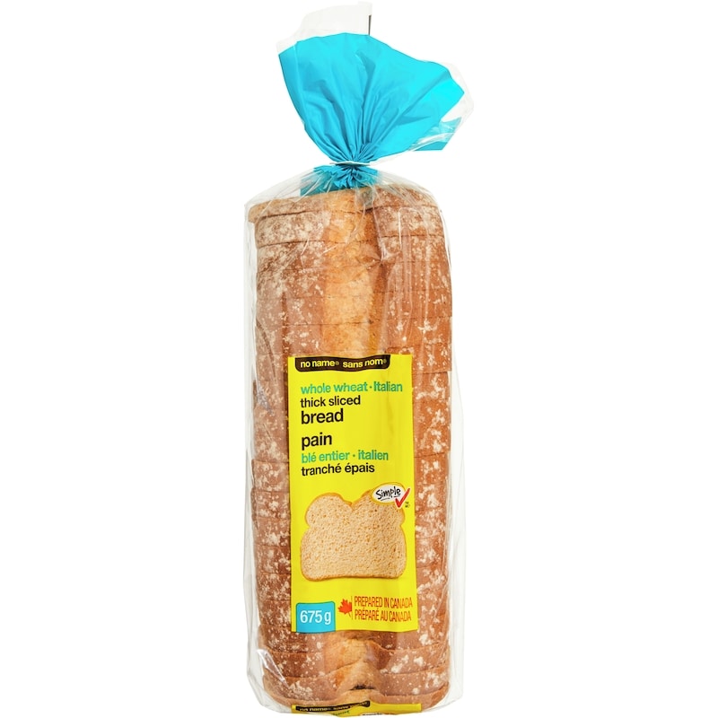 Whole Wheat Italian Thick Sliced Bread