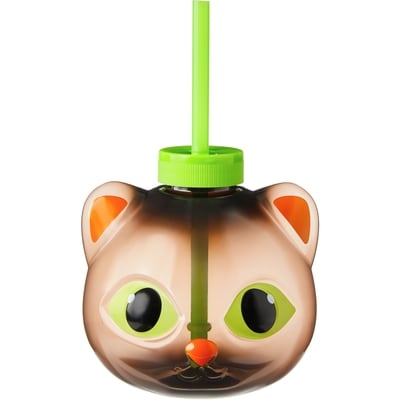 null Cat Tumbler with Straw 1 ea, $1.50/1ea