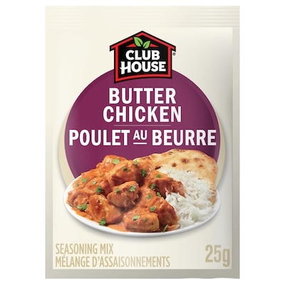 Club House Seasoning Mix Butter Chicken 25 g, $9.96/100g