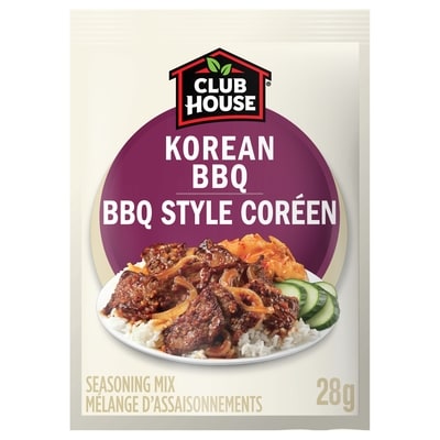 Club House Seasoning Mix Korean Bbq 28 g, $8.89/100g