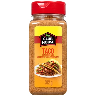 Club House Seasoning Mix Taco 312 g, $3.20/100g