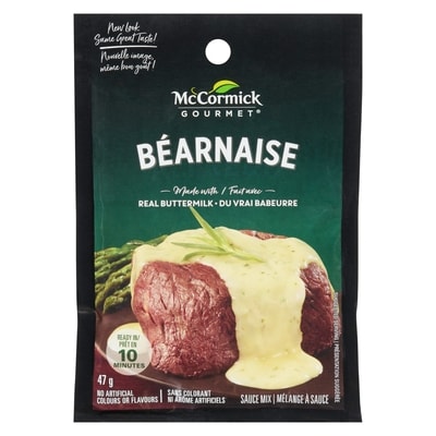 McCormick Gourmet Bearnaise melange a sauce 47 g, 5,09 $/100g