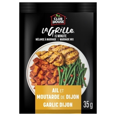 Club House La Grille Garlic Dijon Marinade Mix 30 g, $4.30/100g