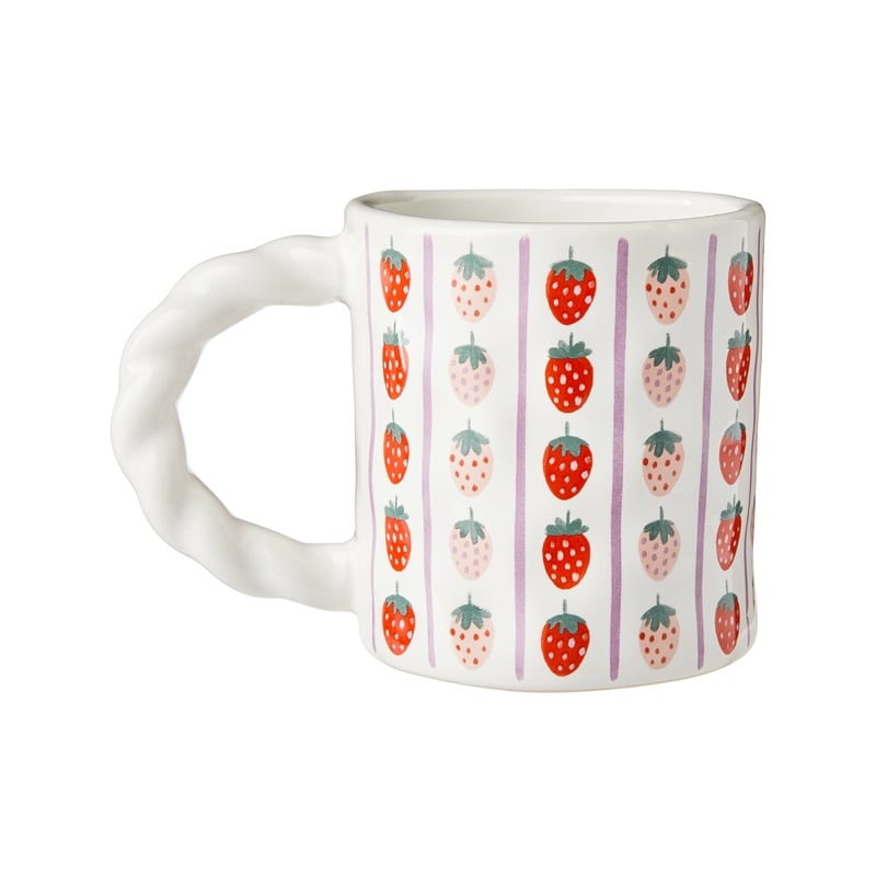 Twisted Handle Berry Mug