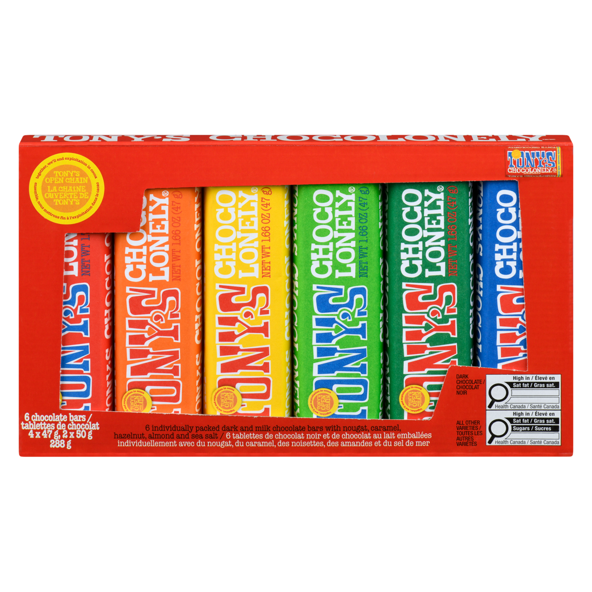Tony's Chocolonely Chocolate Bars