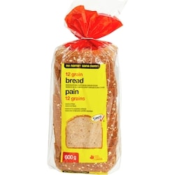 Sans Nom Pain 12 grains 600 g, 0,50 $/100g