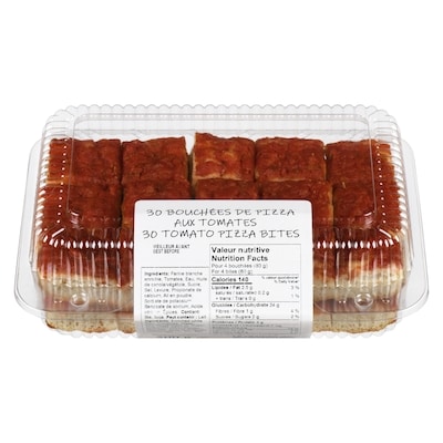 null 30 Tomato Pizza Bites 500 g, $1.60/100g
