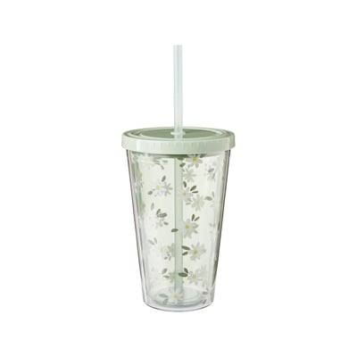 Life at Home To Go Tumbler - Daisies 1 ea, $8.00/1ea