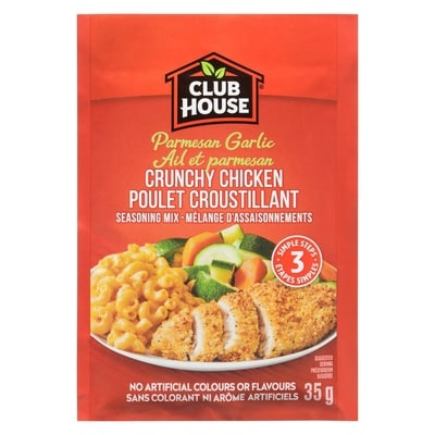 Club House Parmesan Gar Crnch Chkn Seas Mix 35 g, $2.86/100g