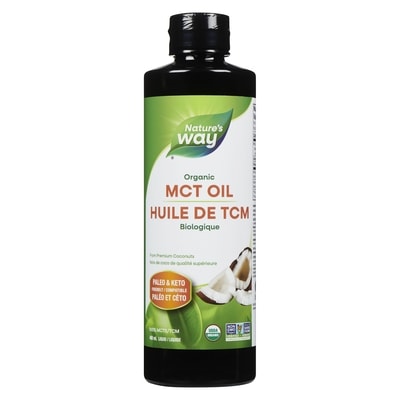 Nature's Way Mct Oil Liquid Organic 480 ml, $6.87/100ml