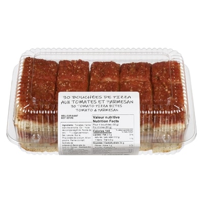 null 30 Tomato Pizza Bites Tomato & Parmesan 500 g, $1.60/100g