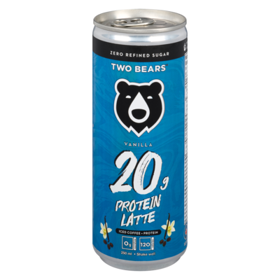 Two Bears Protein Latte Vanilla 250 ml, $1.60/100ml