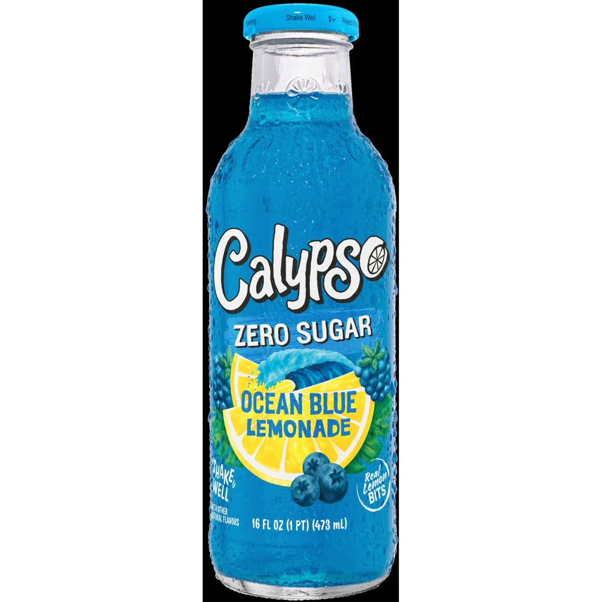 Calypso Zero Sugar Ocean Blue Lemonade 473 ml, $0.63/100ml