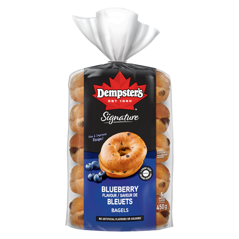Signature Bagels Blueberry Flavour Large Size