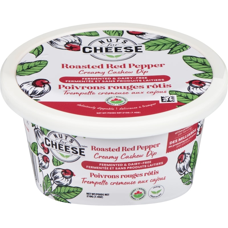 Creamy Cashew Dip Roasted Red Pepper