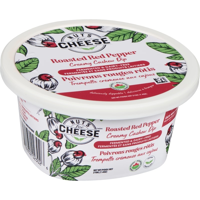 Creamy Cashew Dip Roasted Red Pepper