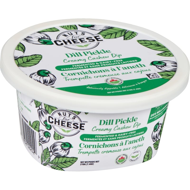 Creamy Cashew Dip Dill Pickle