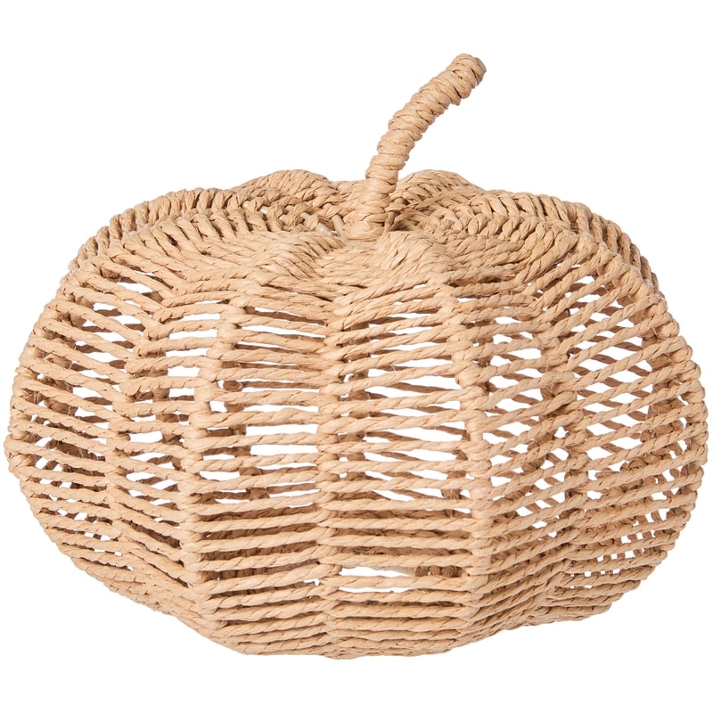 Medium Natural Rope Pumpkin 7.40 in x 6.10 in - 1 ea | Loblaws