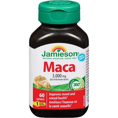 Jamieson Maca 60 ea, 0,46 $/1ch