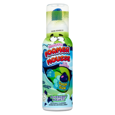 Exclusive Brands Candy Spray Mouth Foamer Sour Blueberry 90 ml, $2.78/100ml