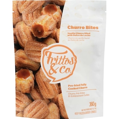 FRITTOS & CO Pre-Fried Fully Cooked Churro Churro Bites 360 g, $3.05/100g
