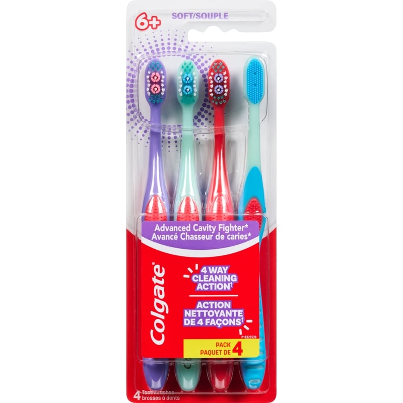 Toothbrushes Soft 6+