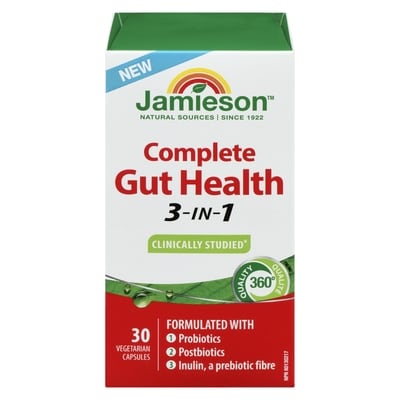 Jamieson Complete Gut Health 3-In-1 30 ea, $1.00/1ea