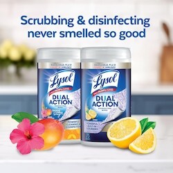 Lysol Dual Action Wipes - Citrus - 75 ea | Loblaws